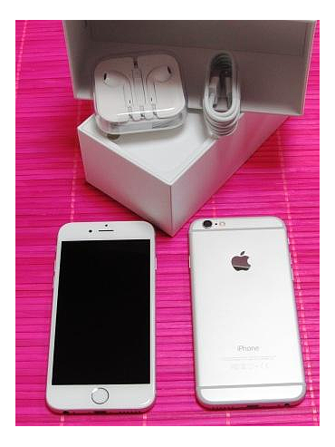 iPhone 6 " 64 Go Silver / occasion (7001)