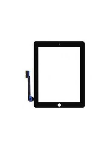 Touch iPad 4/3, black with button (sku 0056)