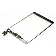 iPad mini 1/2 touch panel with IC - Black including home button flex assembly