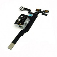 Nappe audio prise jack et volume pour iPhone 4s, Blanc