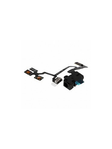 Prise jack et nappe pour iPhone 4, Noir