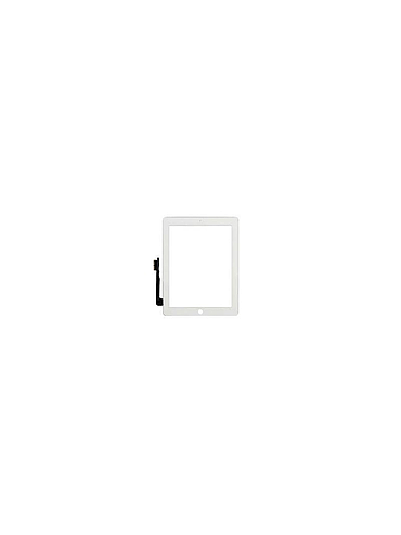 Touch iPad 4/3, white whit out button (sku 0053)