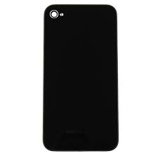 Vitre arrière pour iPhone 4, Noir