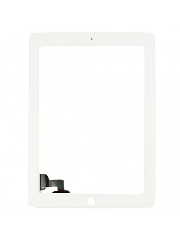 Vitre tactile et adhésif pour iPad 2, blanc (sku52)