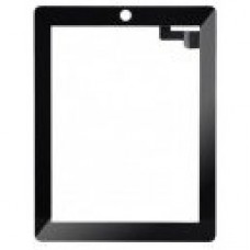 Vitre tactile et bouton home pour iPad 2, Noir