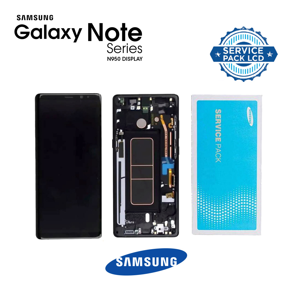 SM-N950 Galaxy Note 8 LCD / Touch - Black GH97-21065A (sku 933)