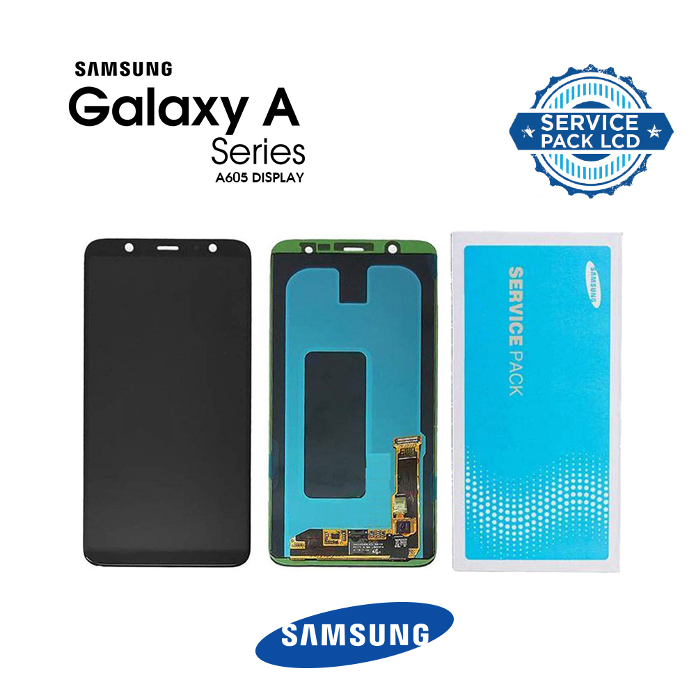 Samsung Galaxy A605 (A6+ 2018) LCD BLACK GH97-21878A (sku 930)