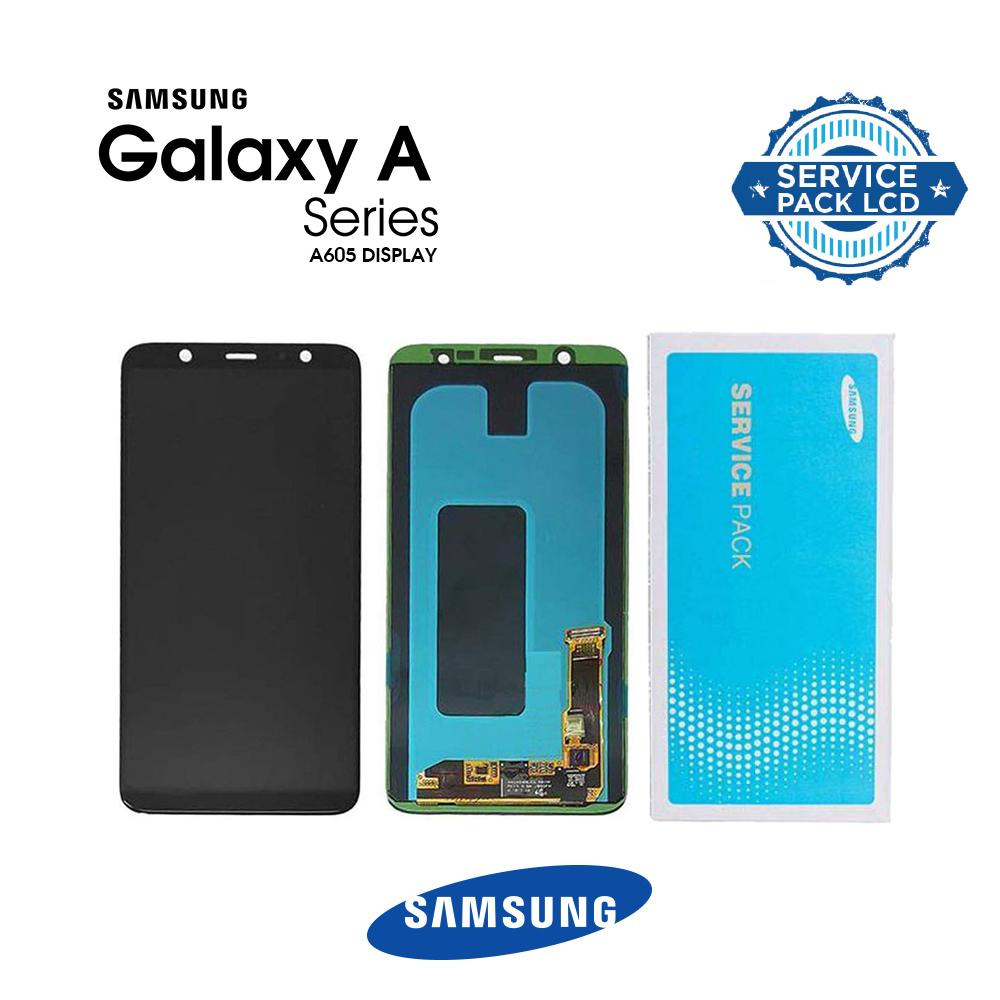LCD SAMSUNG SM-A605 (A6+ 2018) BLACK (sku 930)