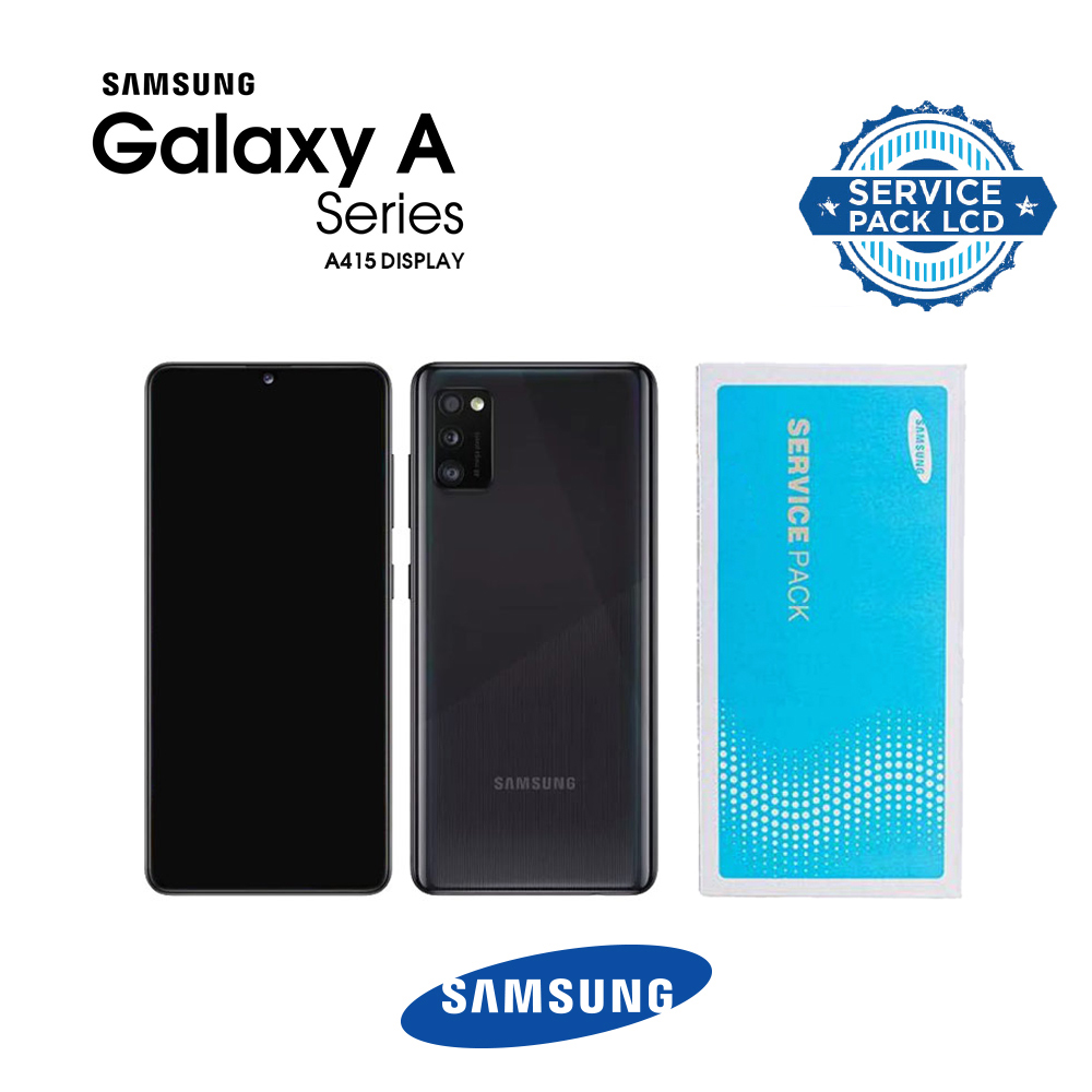LCD SAMSUNG SM-A415 (A41 2020) BLACK  (sku 958)