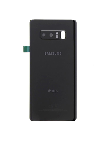 Back Cover Samsaung Note 8 Black (sku 4131)