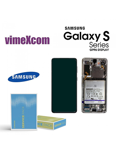 LCD   S21+ SM-G996 PHONTOM BLACK (GH82-24744C / GH82-24555C/GH82-24554C) (sku 1024) 