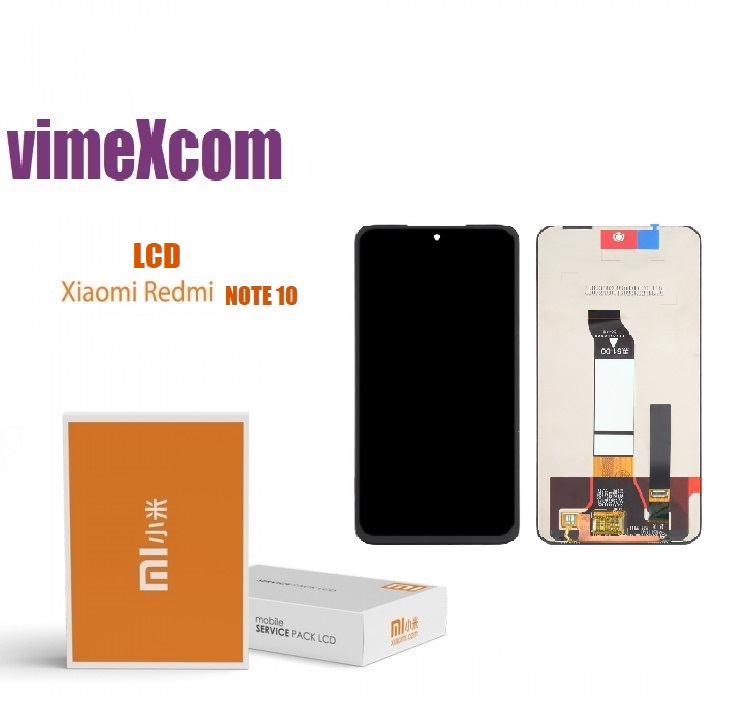 Xiaomi Redmi Note 10 5G / Note 10T 5G / Poco M3 Pro 5G (2021) (NF) X-258 Lcd Black (SKU 6020)
