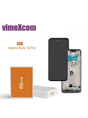 Lcd Xiaomi Redmi Note 10 Pro 5G / XI POCO X3 GT BLACK   (SKU 6023)