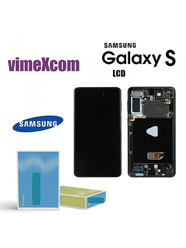 Lcd Samsung Galaxy S21 5G 2021 G991 GH82-24544A/24545A GRAY NO camera GRAY (SKU (1027)