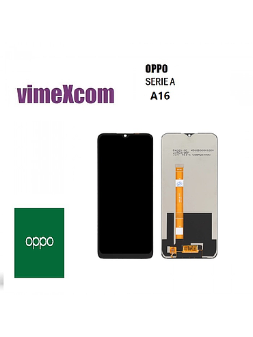 OPPO A16 / A16s / A54s (2021) Lcd Black O-101 (SKU 6163)