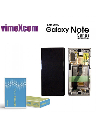 LCD SAMSUNG SM-N975F/N976 (NOTE10 PLUS 2019) AURA BLACK NO FRAME ( sku 1018)