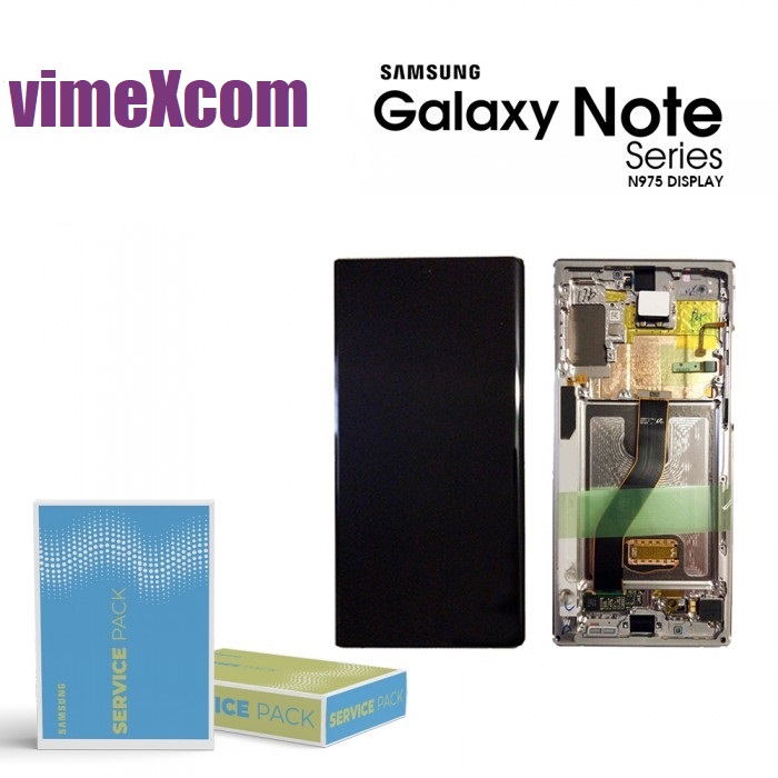 LCD SAMSUNG SM-N975F/N976 (NOTE10 PLUS 2019) AURA BLACK  ( sku 1018)