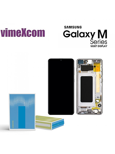 LCD SAMSUNG SM-M307 / M215 (M30s/M21 2019) BLACK  ( SKU 1028)