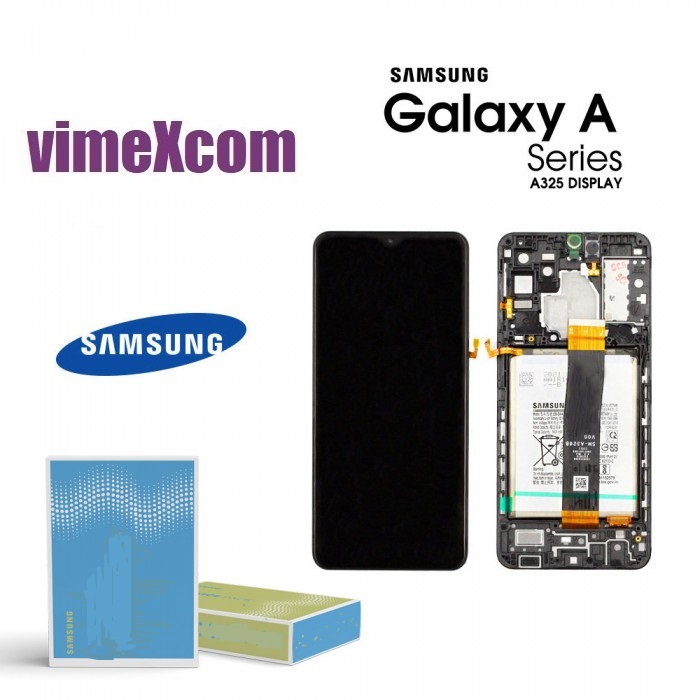 Lcd Samsung A325F 4G GH 82-25579 Black (1034)
