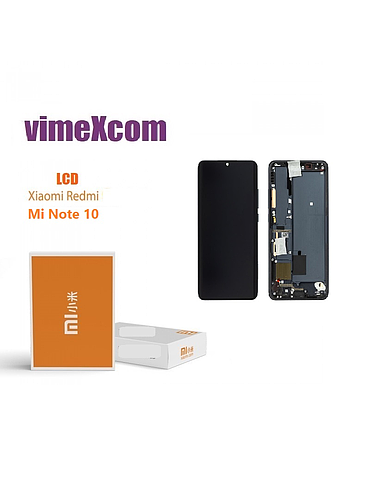 Lcd Xiaomi Mi Note 10 Nero (6028)