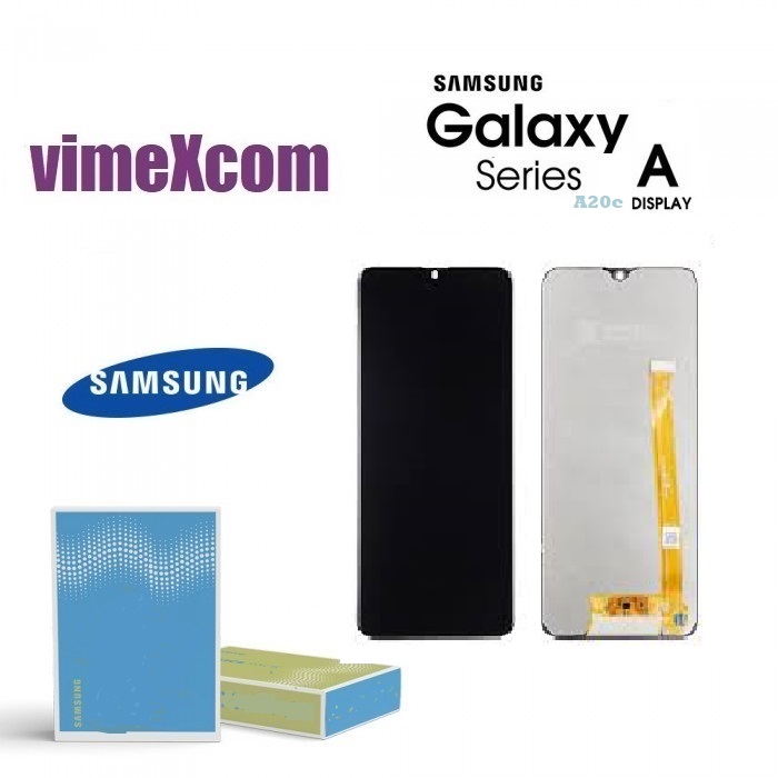 LCD Samsung A202  (A20e 2019) GH82-2GH82-20229A NERO senza frame  (Sku 1054) 