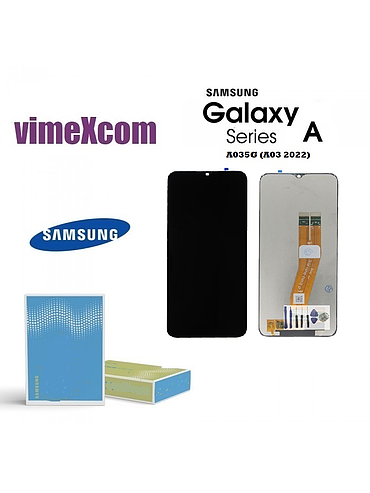  LCD SAMSUNG SM-A035G (A03 2022) BLACK EU CODE (Without Frame)  ( sku 1059)
