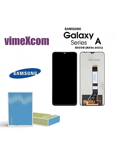  LCD SAMSUNG SM-A037G (A03s 2021) BLACK EU CODE (Without Frame) 