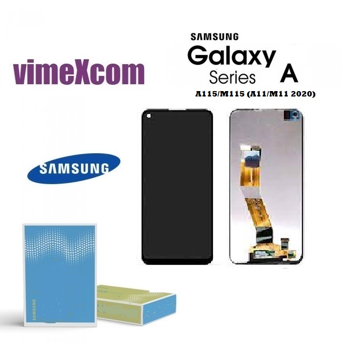  LCD SAMSUNG SM-A115/M115 (A11/M11 2020) BLACK (Without Frame)  (1062)
