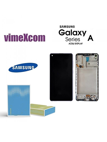 LCD SAMSUNG SM-A236 (A23 5G 2022) BLACK (With Frame) [sku 1073]