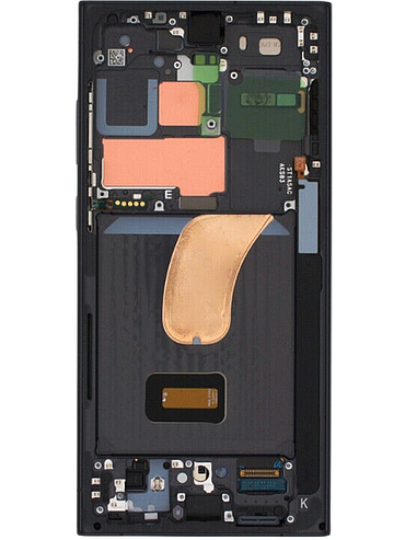 S23 ultra SM-S918B NO FRAME BLACK  (sku 1083)