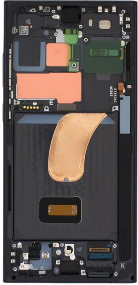 S23 ultra SM-S918B NO FRAME BLACK  (sku 1083)