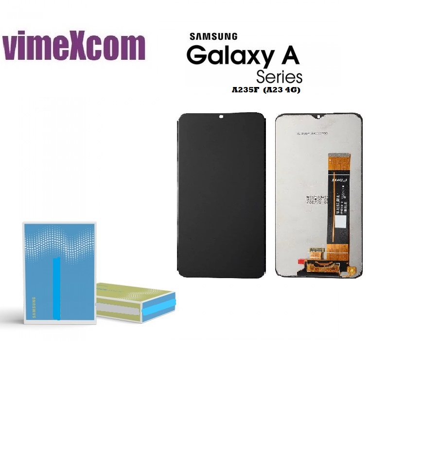 LCD SAMSUNG A235F  (A23 4G) black (SKU 1084)