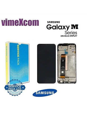LCD SAMSUNG SM-M135 (M13 4G 2022) (With Frame)  (SKU 1086)