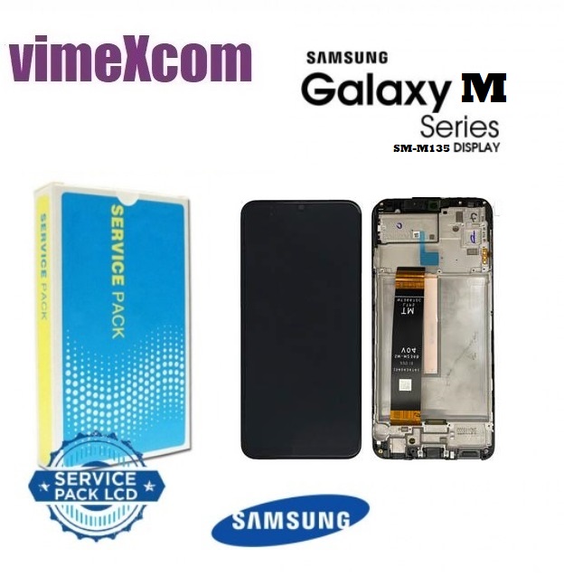 LCD SAMSUNG SM-M135 (M13 4G 2022) (With Frame)  (SKU 1086)