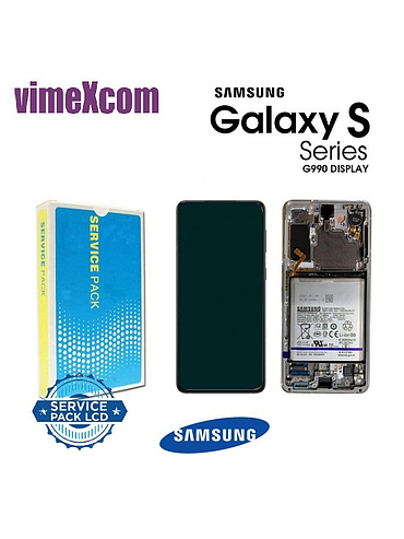 Samsung  LCD S21 fe SM-G990 GH82-2641c BLACK  (sku 1087)