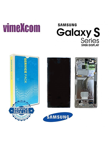 LCD SAMSUNG SM-S908 (S22 Ultra 2022) BLACK  (sku 1088)