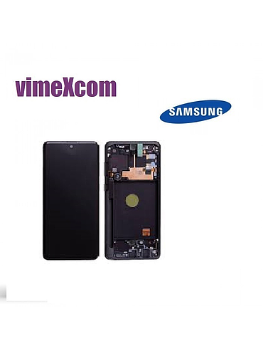 BACK COVER BLACK SAMSUNG NOTE 10 LITE N770 (sku 4341)