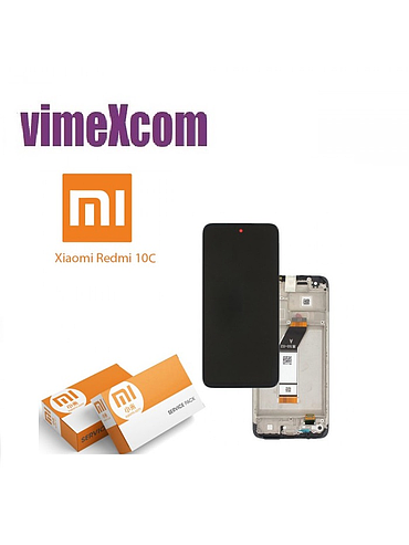 Xiaomi Redmi 10C / 10 Power // Poco C40 4G (2022) Lcd Black X-256 (SKU 6035)