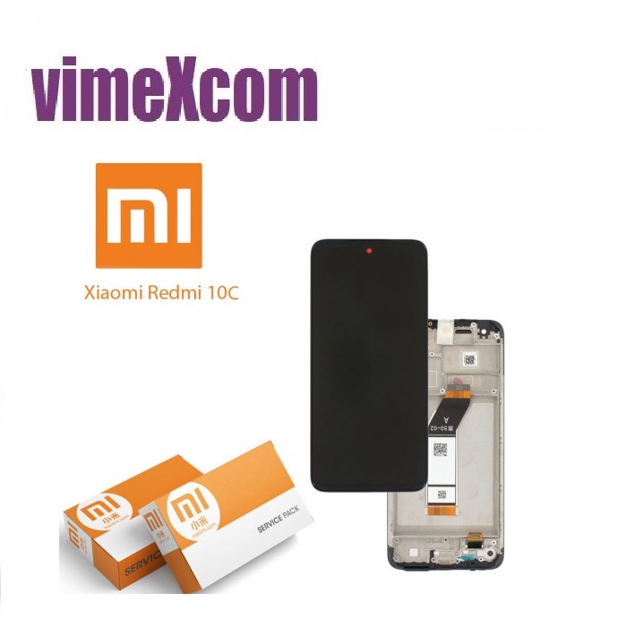 Xiaomi Redmi 10C / 10 Power // Poco C40 4G (2022) Lcd Black X-256 (SKU 6035)