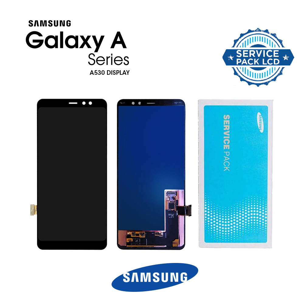 LCD SAMSUNG SM-A530 (A8 2018) BLACK (sku 924)