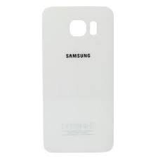 Back cover Samsung S6 G920F white (sku 425)